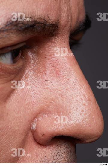 Face Nose Skin Man Slim Wrinkles Studio photo references