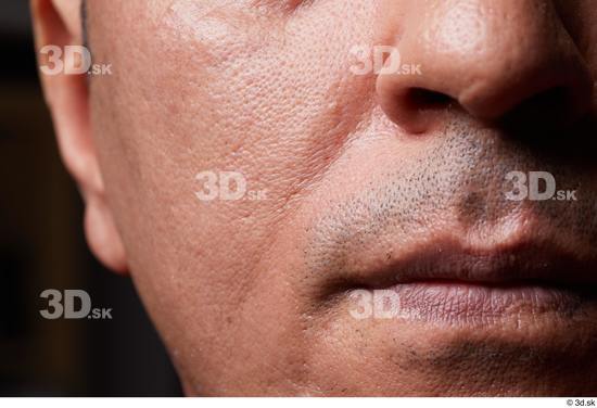 Face Mouth Nose Cheek Skin Man Slim Studio photo references