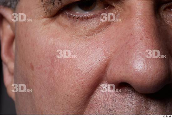 Eye Face Nose Cheek Skin Man Chubby Wrinkles Studio photo references