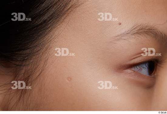 Eye Face Cheek Hair Skin Woman Asian Slim Studio photo references