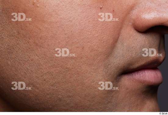 Face Mouth Nose Cheek Skin Man Slim Studio photo references