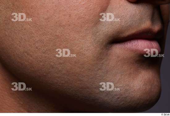 Face Mouth Cheek Skin Man Slim Studio photo references