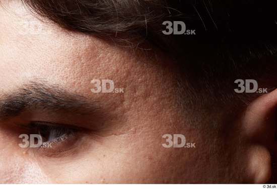 Eye Face Hair Skin Man Slim Wrinkles Studio photo references