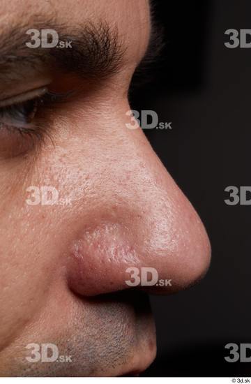 Face Nose Skin Man Slim Studio photo references