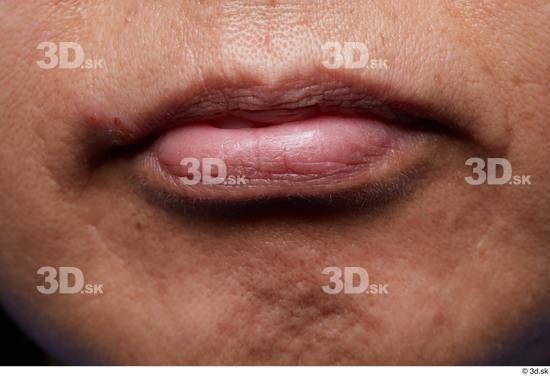 Mouth Skin Woman Slim Wrinkles Studio photo references