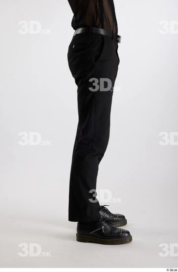 Man White Slim Male Studio Poses