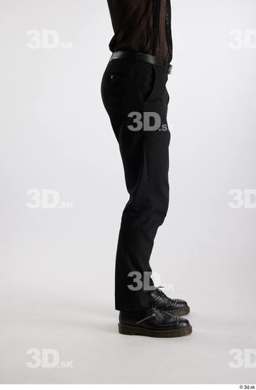 Man White Slim Male Studio Poses