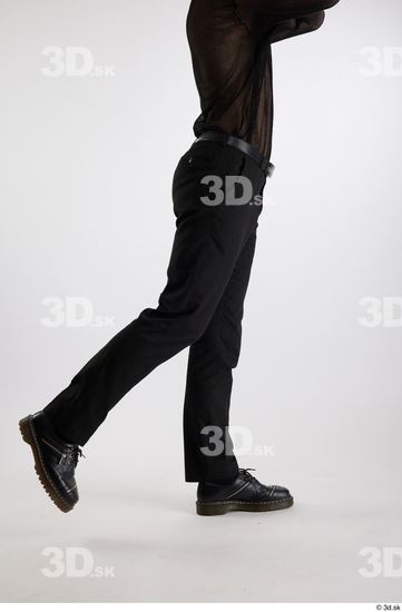 Man White Slim Male Studio Poses