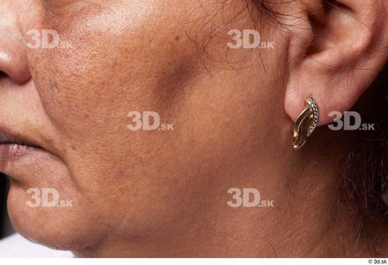 Face Cheek Ear Skin Woman Chubby Studio photo references