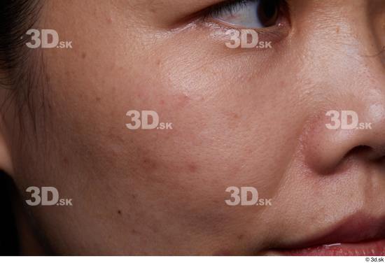 Eye Face Nose Cheek Skin Woman Asian Slim Studio photo references