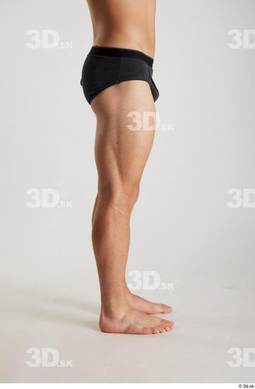 Man White Athletic Male Studio Poses