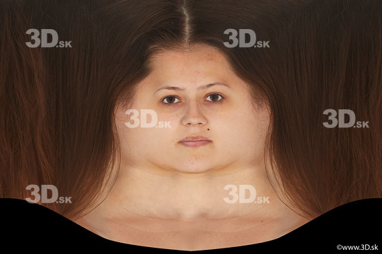 Serina Gomez head premade texture