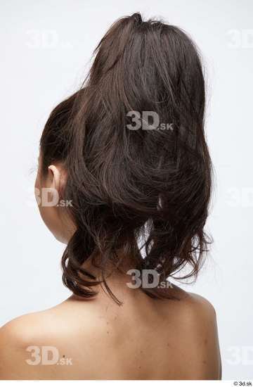 Hair Woman White Slim