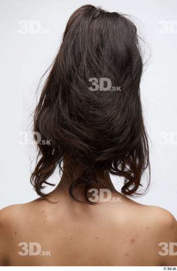 Hair Woman White Slim