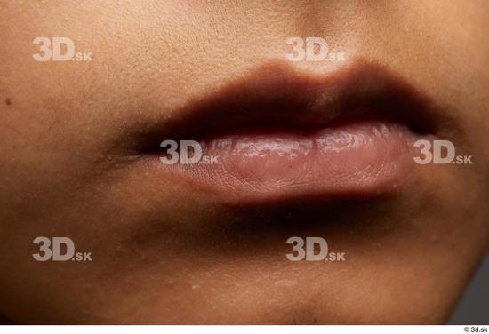 Face Mouth Skin Man Slim Studio photo references