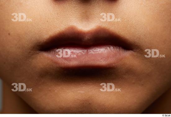 Face Mouth Skin Man Slim Studio photo references