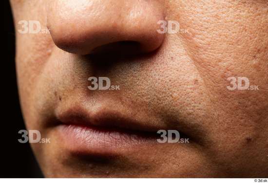 Face Mouth Nose Cheek Skin Man Slim Studio photo references