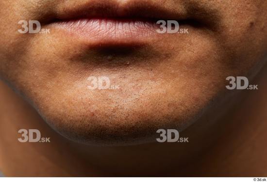 Face Mouth Skin Man Slim Studio photo references