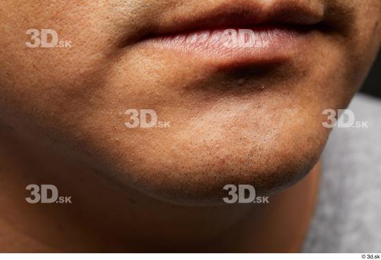 Face Mouth Skin Man Slim Studio photo references