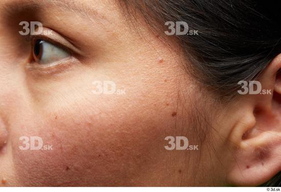 Eye Face Cheek Ear Hair Skin Woman Slim Studio photo references