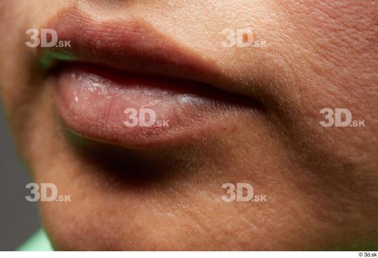 Face Mouth Cheek Skin Woman Slim Studio photo references