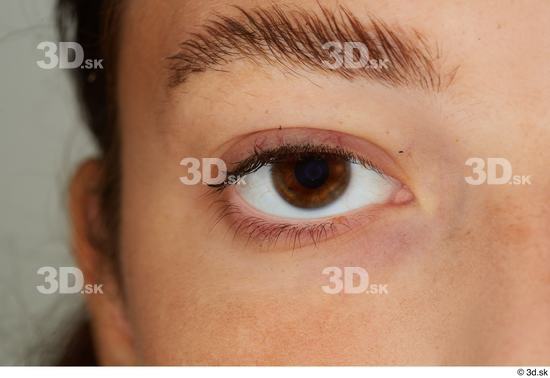 Eye Skin Woman Slim Studio photo references