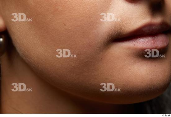 Face Mouth Cheek Skin Woman Slim Studio photo references