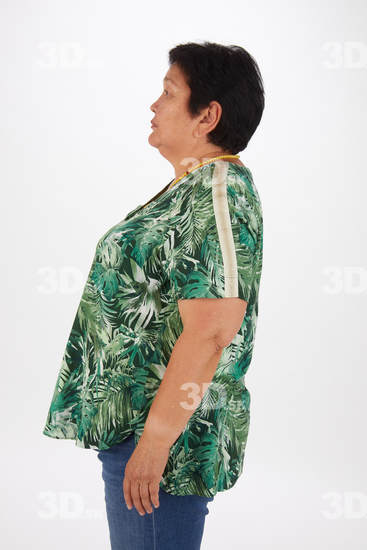 Arm Upper Body Woman Asian Casual Overweight Street photo references
