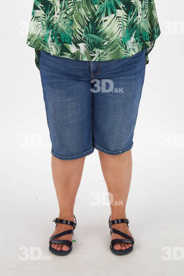 Leg Woman Asian Casual Overweight Street photo references