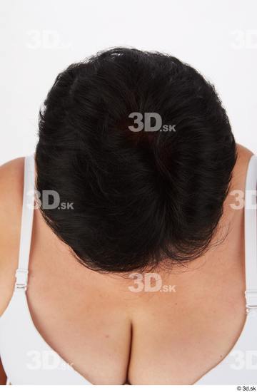 Head Hair Woman Asian Overweight Street photo references