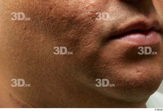 Face Mouth Cheek Skin Man Chubby Wrinkles Studio photo references