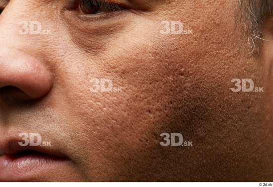 Face Mouth Nose Cheek Skin Man Chubby Wrinkles Studio photo references