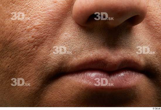 Face Mouth Nose Cheek Skin Man Chubby Wrinkles Studio photo references