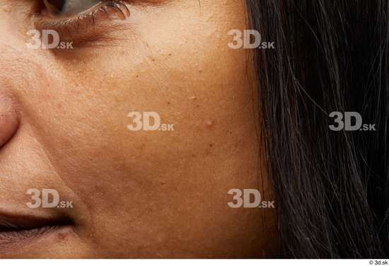 Face Cheek Hair Skin Woman Slim Wrinkles Studio photo references