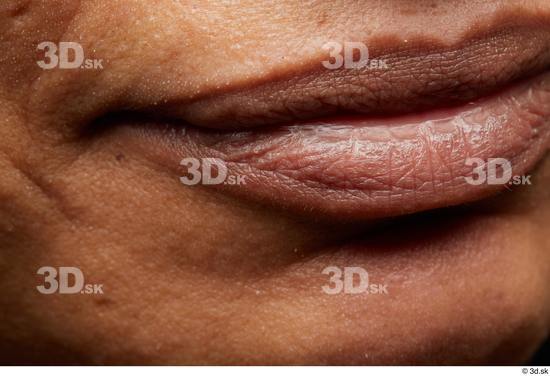 Face Mouth Skin Woman Slim Wrinkles Studio photo references