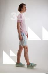 Tony  1 casual dressed mint sneakers side view striped&hellip;