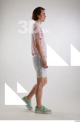 Tony  1 casual dressed mint sneakers side view striped&hellip;