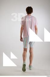 Tony  1 back view casual dressed mint sneakers striped&hellip;