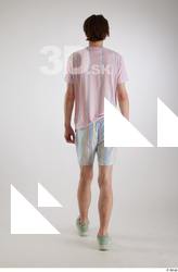 Tony  1 back view casual dressed mint sneakers striped&hellip;