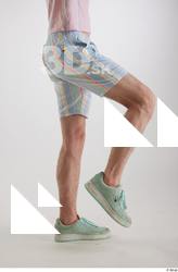Tony  1 casual dressed flexing leg mint sneakers side&hellip;