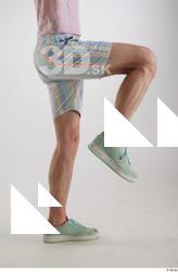 Tony  1 casual dressed flexing leg mint sneakers side&hellip;