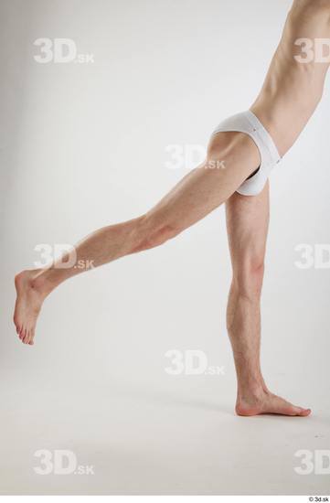 Man White Slim Male Studio Poses