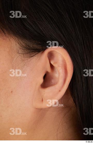 Ear Woman Asian Chubby Street photo references