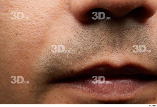 Face Mouth Cheek Skin Man Slim Studio photo references