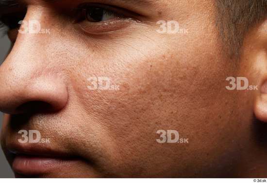 Eye Face Mouth Nose Cheek Skin Man Slim Wrinkles Studio photo references