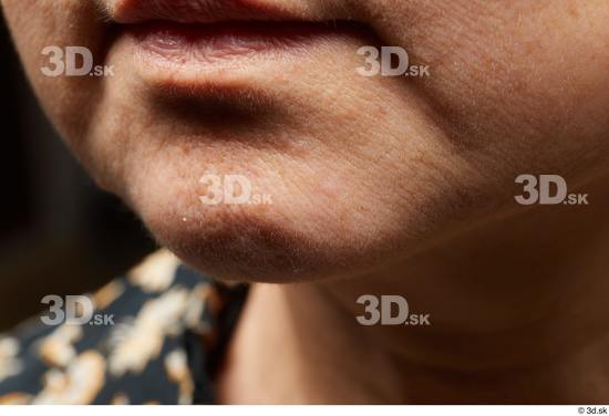 Face Mouth Cheek Skin Woman Asian Slim Wrinkles Studio photo references