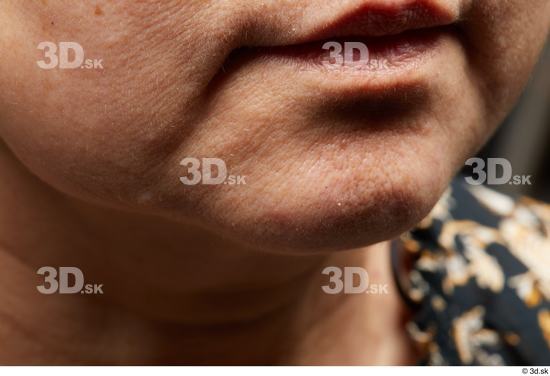 Face Mouth Cheek Skin Woman Asian Slim Wrinkles Studio photo references