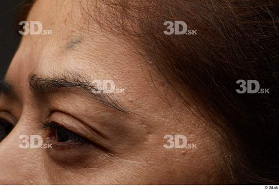 Eye Face Hair Skin Woman Chubby Wrinkles Studio photo references