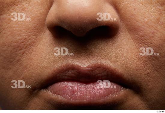 Face Mouth Nose Cheek Skin Woman Chubby Wrinkles Studio photo references