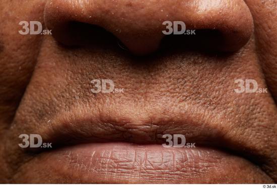 Face Mouth Nose Skin Man Black Slim Wrinkles Studio photo references